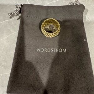 Gold Textured Ring size 6